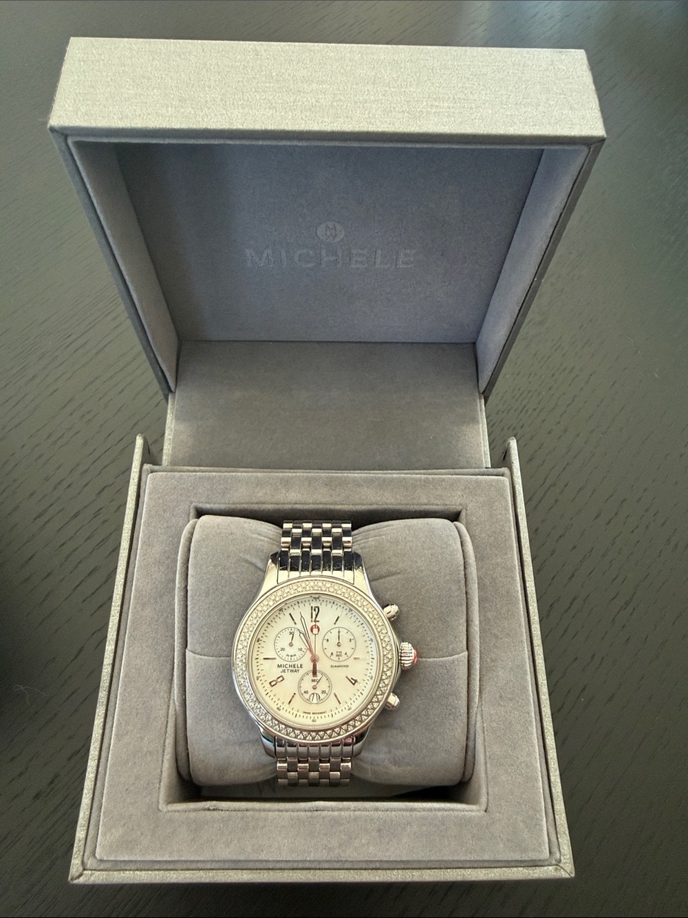 Michele Jetway Watch - .5CT